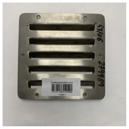 Durable Painted Metal Marine Ventilation Grille for Exhaust Systems and Corrosion Resistance product image