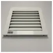 Marine Aluminium Air Vent Grille 400x400mm - Corrosion Resistant White Coated Ventilation Panel product image