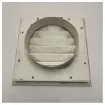 <p>Marine Grade Circular Metal Ventilation Grill - Durable Corrosion Resistant Air Exhaust for Ships</p> product image
