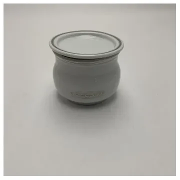<p>Pershing Richard Ginori White Ceramic Sugar Container with Lid - 058 4278 66018</p> product image