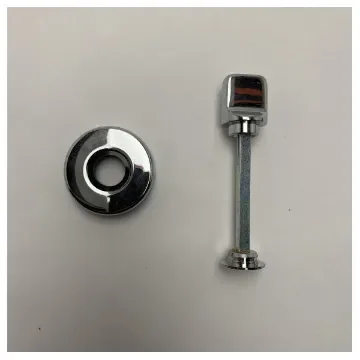 Olivari - Chrome Door Latch with Rosette H107/R6 - Durable Brass Hardware product image