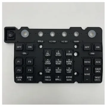 Furuno - X-Band Radar Rubber Key Replacement - Durable Control Panel Cover product image