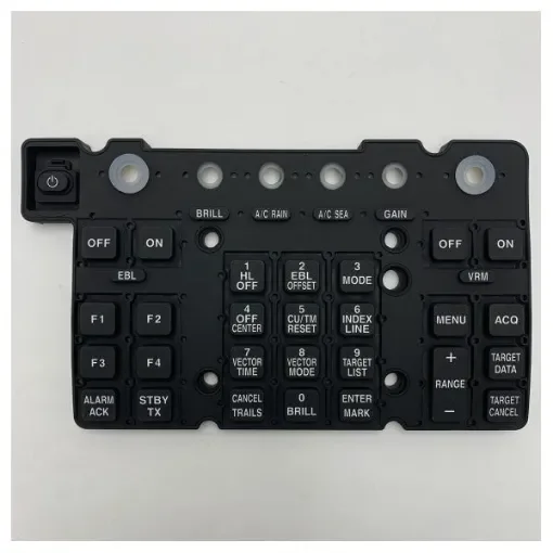 Furuno - X-Band Radar Rubber Key Replacement - Durable Control Panel Cover product image