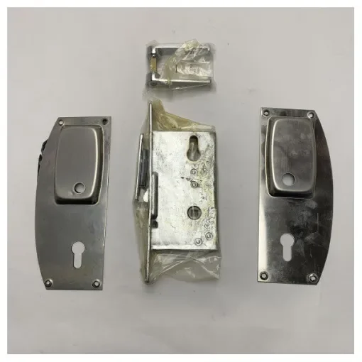 Foresti Suardi Stainless Steel Marine Hook Lock 3786 - Durable Coastal & Boat Security Lock product image