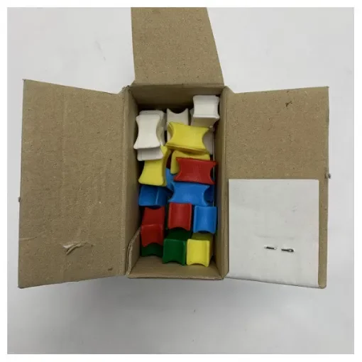 <p>Osculati Durable Plastic Chain Markers for Marine Use - 12mm Diameter, 40 Colored Pieces Set - 01.501.12</p> product image