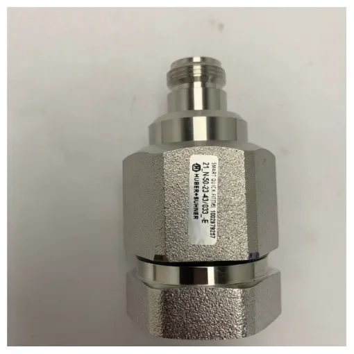 <div>Huber+Suhner N-Type Female RF Connector for SUCOFEED 7/8 Cable Marine Applications</div> product image