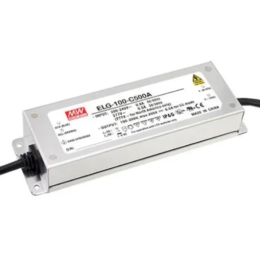 MEAN WELL LED Driver, 95V Output, 100W Output, 1.05A Output, Constant Current Dimmable - ELG-100-C1050B product image