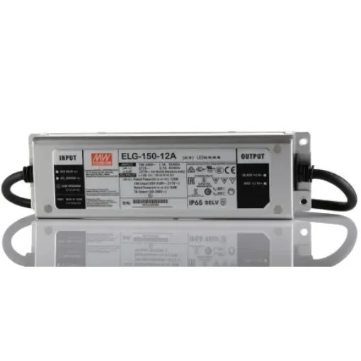 MEAN WELL LED Driver, 12V Output, 120W Output, 10A Output, Constant Current / Constant Voltage Dimmable - ELG-150-12A product image
