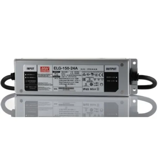 MEAN WELL LED Driver, 24V Output, 150W Output, 6A Output, Constant Current / Constant Voltage Dimmable - ELG-150-24A product image