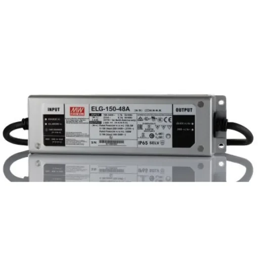 MEAN WELL LED Driver, 48V Output, 150W Output, 3A Output, Constant Current / Constant Voltage Dimmable - ELG-150-48A product image