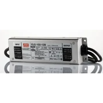 MEAN WELL LED Driver, 12V Output, 150W Output, 10A Output, Constant Current / Constant Voltage Dimmable - ELG-150-12B product image