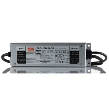 MEAN WELL LED Driver, 24V Output, 150W Output, 6A Output, Constant Current / Constant Voltage Dimmable - ELG-150-24DA product image