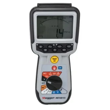 Megger MIT481 Insulation Tester, 50V Min, 500V Max, 200GO Max, CAT IV - 1004-741 product image