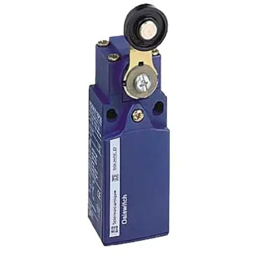 Telemecanique Sensors OsiSense XC Series Roller Lever Limit Switch, NO/NC, IP65, DP, Plastic Housing, 240V ac Max, 10A - XCKN2118G11 product image