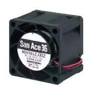Sanyo Denki San Ace 9GV Series Axial Fan, 12 V dc, DC Operation, 33m³/h, 9W, 750mA Max, 36 x 36 x 28mm - 9GV3612P3J03 product image