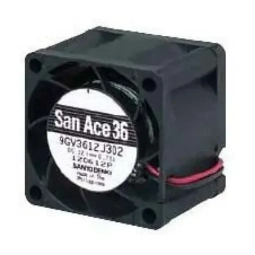 Sanyo Denki San Ace 9GV Series Axial Fan, 12 V dc, DC Operation, 33m³/h, 9W, 750mA Max, 36 x 36 x 28mm - 9GV3612P3J03 product image
