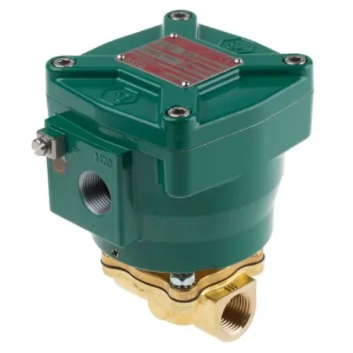 EMERSON ? ASCO Solenoid Valve NFETE210C094/115AC, 2 port(s) , NC, 115 V ac, 1/2in product image