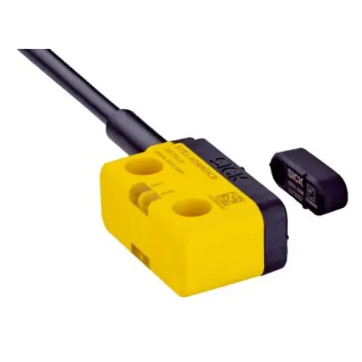 SICK STR1 Series RFID Non-Contact Safety Switch, 24V dc, Vistal Housing, 2NO, M12 - STR1-SAMM0AC8 product image