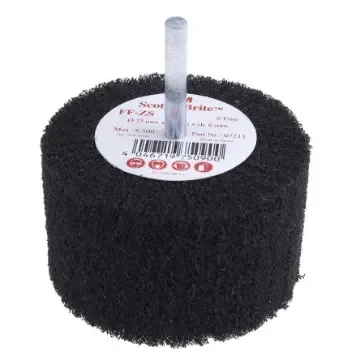 3M Nylon Circular Abrasive Brush, 75mm Diameter - FF-ZS 12015 product image