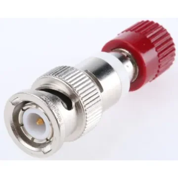Telegartner Red, Male Binding Post With Brass contacts and Gold Plated - Socket Size: 4mm - J01008A0625 product image