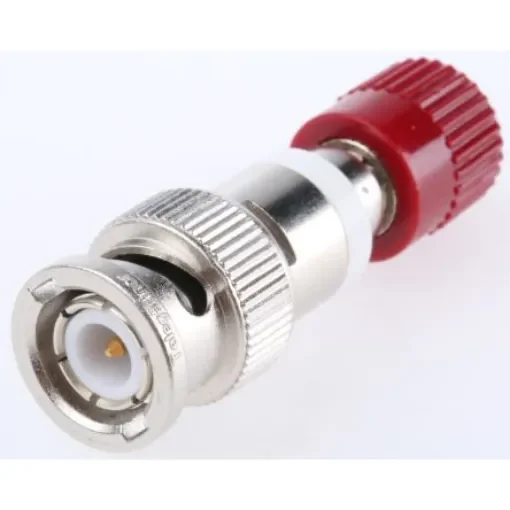Telegartner Red, Male Binding Post With Brass contacts and Gold Plated - Socket Size: 4mm - J01008A0625 product image