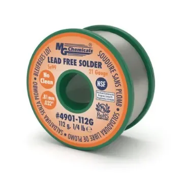 MG Chemicals Wire, 0.81mm Solder - 4901-112G product image