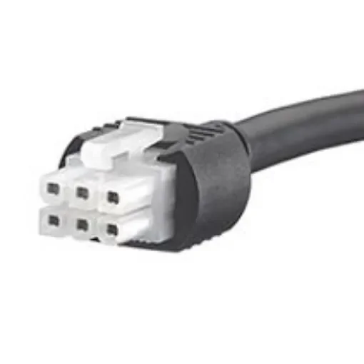 Molex 6 Way Female Mini-Fit Jr. to 6 Way Female Mini-Fit Jr. Wire to Board Cable, 2m - 245135-0620 product image