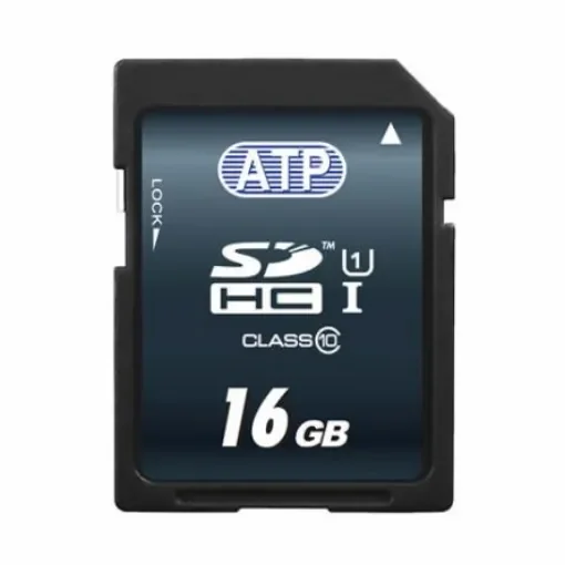 ATP 16 GB Industrial SDHC SD Card, Class 10, UHS-1 U1 - AF16GSD3-WAEXM product image