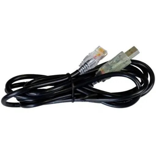 RS PRO, 1.8m, Black USB A to RJ45 Shielded, Terminated - 206050 product image