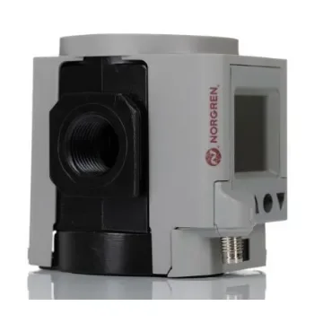 Norgren M8 x 1 Female Digital Vacuum Gauge 10bar Bottom Entry - Q84G-4GN-NNE product image