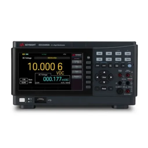 Keysight Technologies EDU34450A Bench Digital Multimeter, True RMS, 3A ac Max, 3A dc Max, 750V ac Max product image