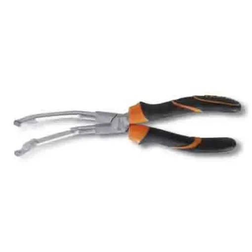 BETA Long Nose Pliers, 235 mm Overall, Bent Tip - 1474G product image