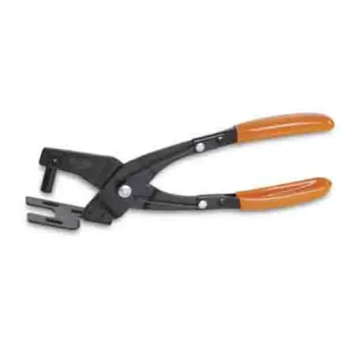 BETA Exhaust Support Removal Pliers, 280 mm Overall, Bent Tip - 1476GT product image