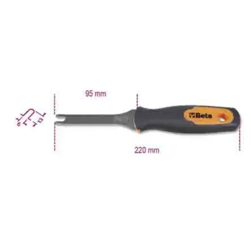 BETA 1 piece Steel Screw Extractor - 1479U/13 product image