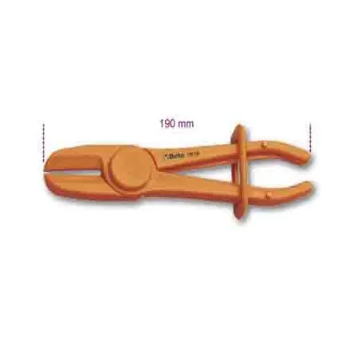 BETA Hose Clamp Pliers, 190 mm Overall, Straight Tip - 1481PL/B product image