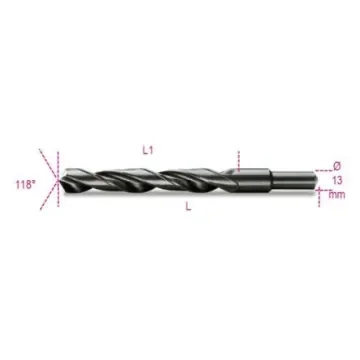 BETA 410A Series HSS Twist Drill Bit for Metal, 20mm Diameter, 205 mm Overall - 410A 20,00 product image