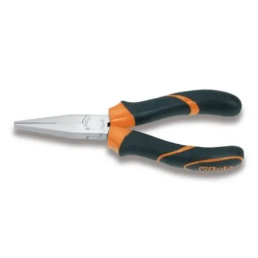 BETA Long Nose Pliers, 160 mm Overall, Straight Tip, 51.5mm Jaw - 1008BM 160 product image