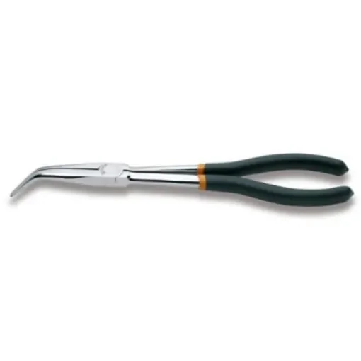 BETA Long Nose Pliers, 273 mm Overall, Bent Tip, 73mm Jaw - 1009L/B product image