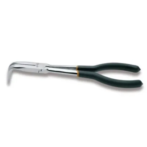 BETA Long Nose Pliers, 253 mm Overall, Bent Tip, 45mm Jaw - 1009L/C product image