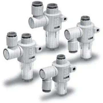 SMC Vacuum Filter - ZFB Series, 30µm, Rc 1/4 Port Connection - ZFB200-08 product image