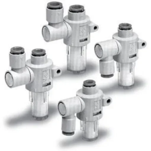 SMC Vacuum Filter - ZFB Series, 30µm, Rc 1/4 Port Connection - ZFB200-08 product image