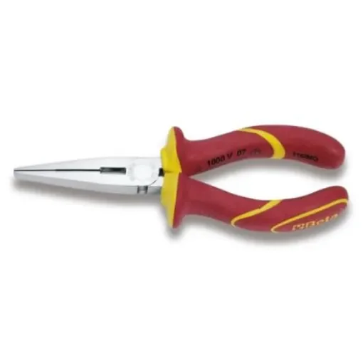 BETA Long Nose Pliers, 200 mm Overall, Straight Tip, 76mm Jaw - 1162MQ 200 product image