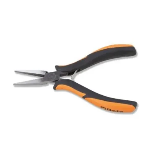 BETA Long Nose Pliers, 140 mm Overall, Bent Tip, 40mm Jaw - 1172BM product image
