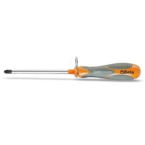 BETA Torx Screwdriver, PZ1 Tip, 80 mm Blade, 189 mm Overall - 1299HS PZ1 product image