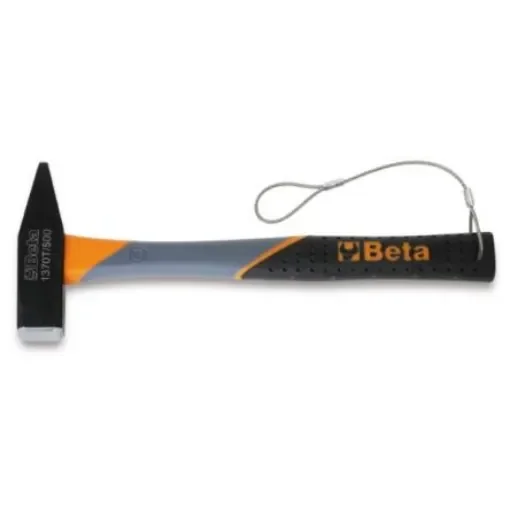 BETA Steel Mechanic's Hammer with Fibreglass Handle, 1kg - 1370T-HS 1000 product image