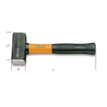 BETA Mason Club Hammer with Fibreglass Handle, 1kg - 1380T 1000 product image