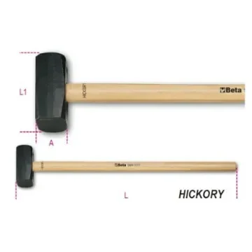 BETA Steel Sledgehammer with Wood Handle, 8kg - 1381 8000 product image