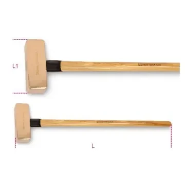 BETA Beryllium Copper Sledgehammer with Wood Handle, 5kg - 1381BA 5000 product image