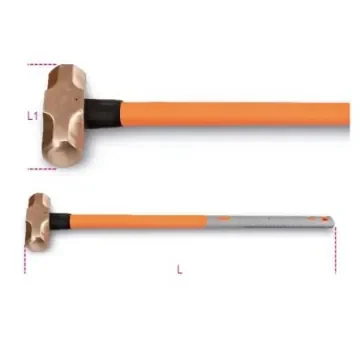 BETA Beryllium Copper Sledgehammer with Fibreglass Handle, 5kg - 1381BA/PL 5000 product image