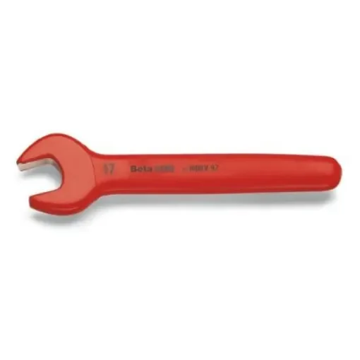 BETA Single Ended Open Spanner, 8mm, Metric, 100 mm Overall, VDE/1000V - 52MQ 8 product image